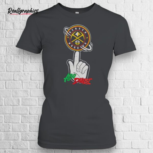 denver nuggets abu dhabi games shirt