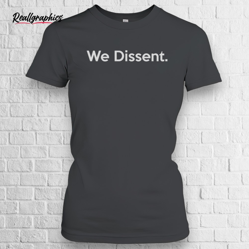 Fdt We Dissent Print Casual Shirt Fdt We Dissent Print Casual Shirt