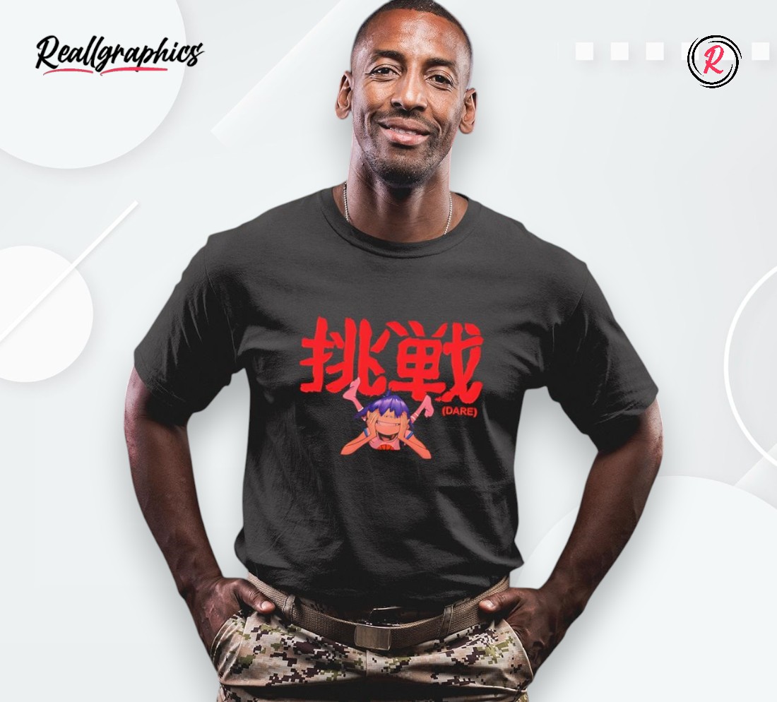 gorillaz-its-dare-shirt-3_mabdcl Gorillaz It's Dare Shirt