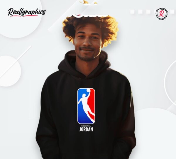 michael jordan nba logo shirt