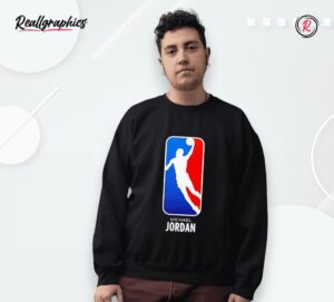 michael jordan nba logo shirt