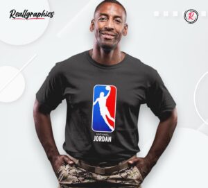 michael jordan nba logo shirt
