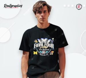 ncaa men’s final four san antonio michigan vs kansas shirt
