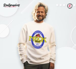 neck deep beer shirt