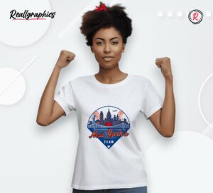 new york's team graphic shirt