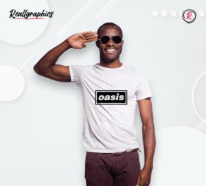 oasis logo shirt