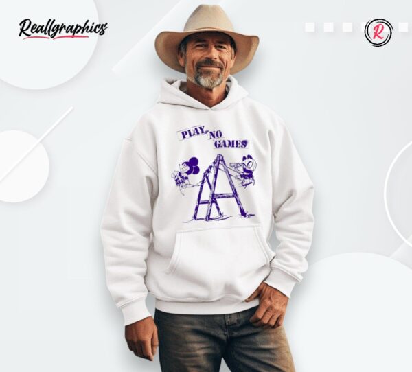play no game mickey mouse shirt