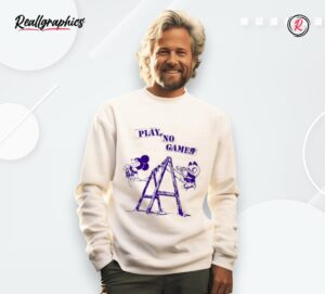 play no game mickey mouse shirt