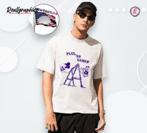 play no game mickey mouse shirt