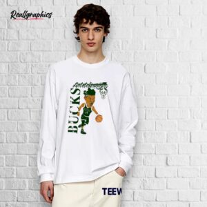 antetokounmpo bucks caricature cartoon shirt