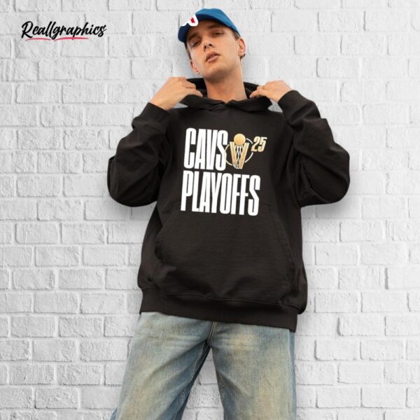 cleveland 2025 postseason basketball shirt