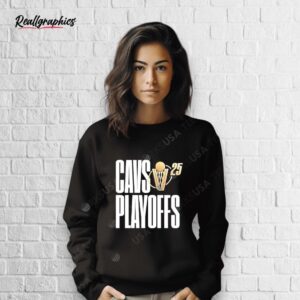 cleveland 2025 postseason basketball shirt