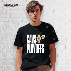 cleveland 2025 postseason basketball shirt