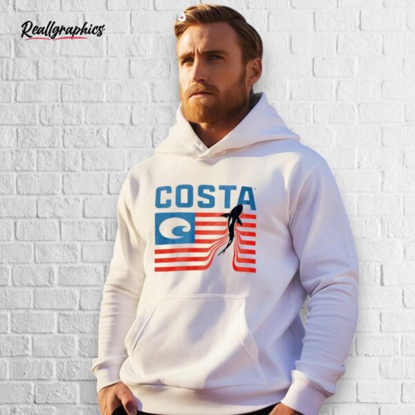 costa americana shark flag shirt