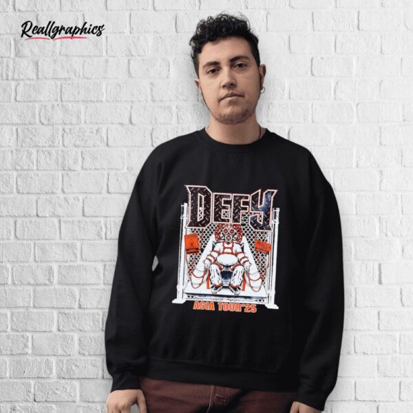 defy asia tour 2025 shirt