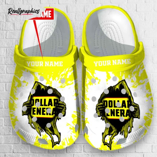 dollar general crocs custom printed
