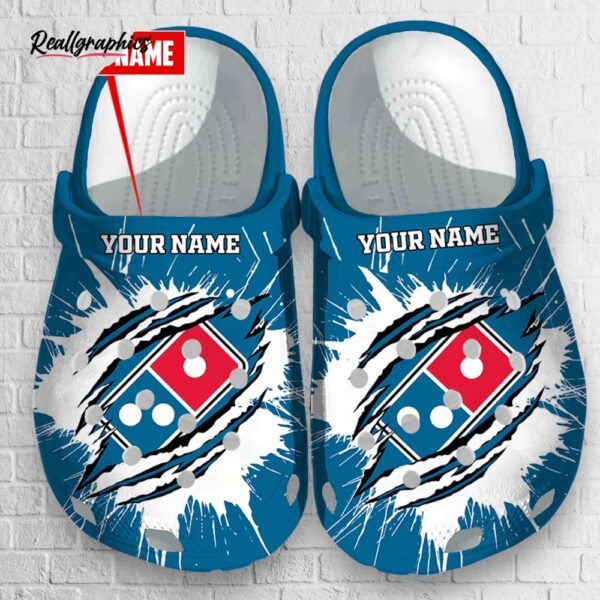 domino's pizza crocs clogs