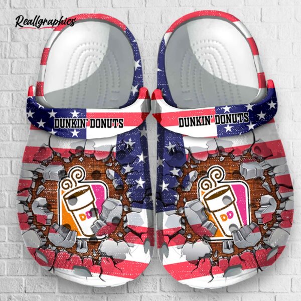 dunkin’ donuts crocs 3d printed