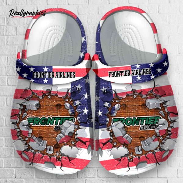 frontier airlines crocs 3d printed