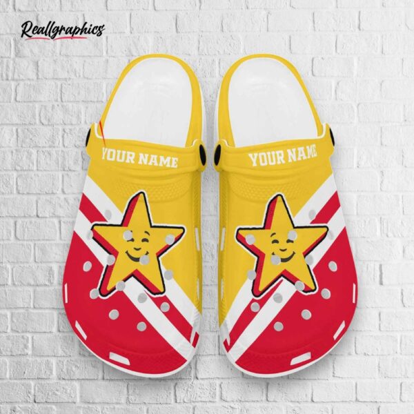 hardee's crocs 3d printed