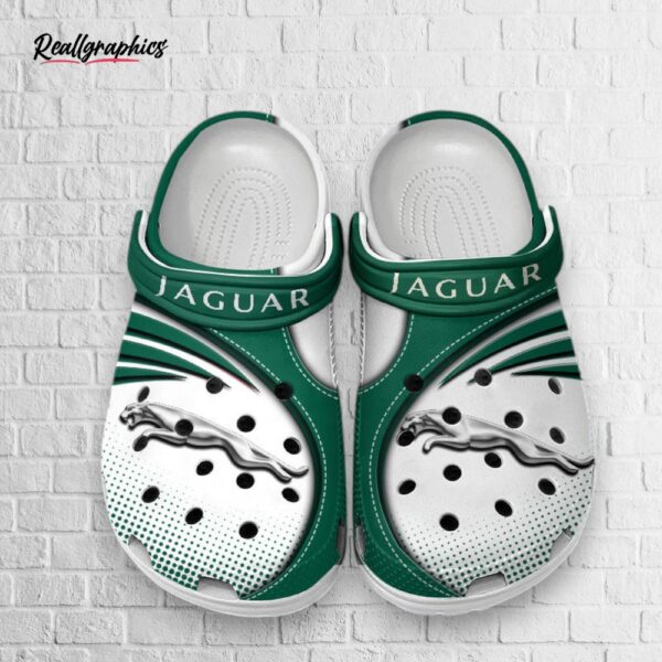 jaguar car pattern 3d printed crocs