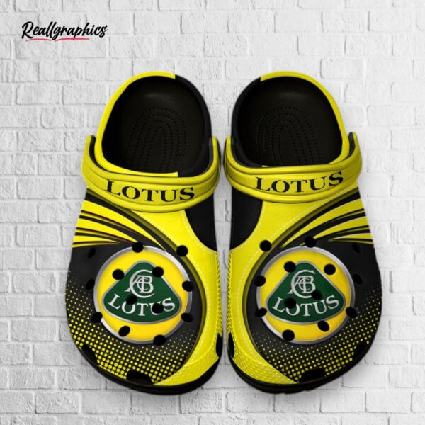 lotus car pattern 3d printed crocs