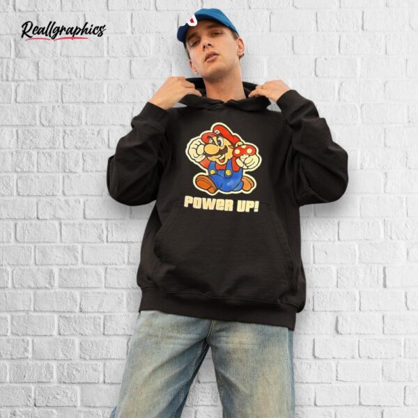 mario power up shirt