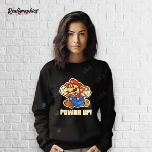 mario power up shirt