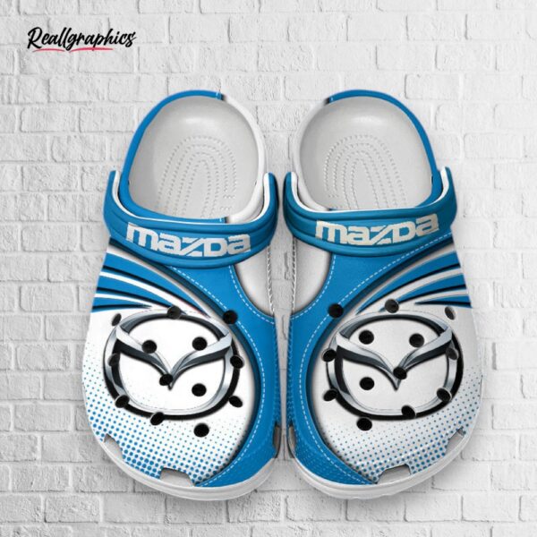 mazda car pattern 3d printed crocs