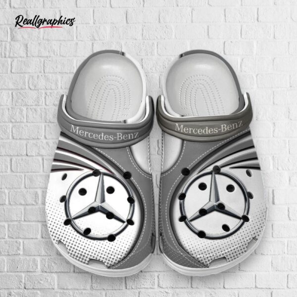 mercedes benz car pattern 3d printed crocs