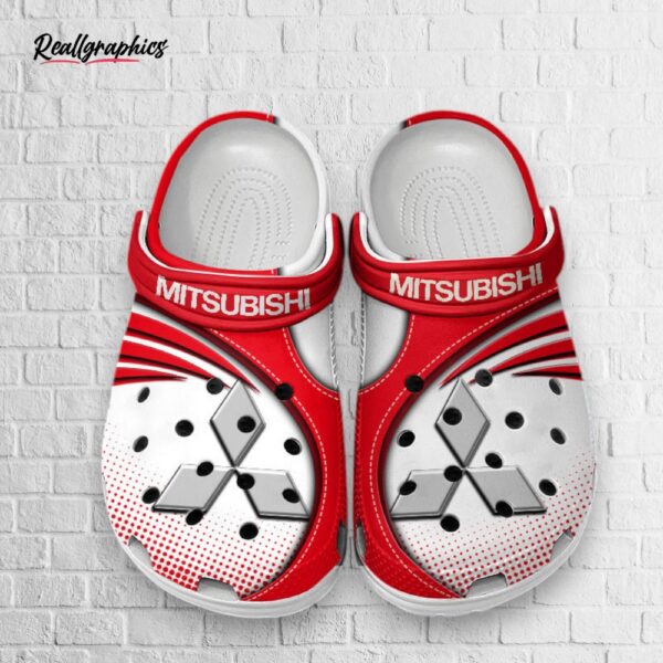 mitsubishi car pattern 3d printed crocs