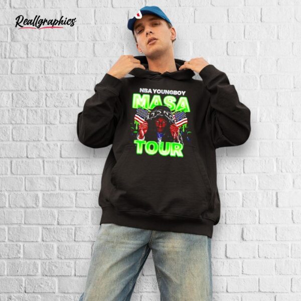 nba youngboy masa tour shirt