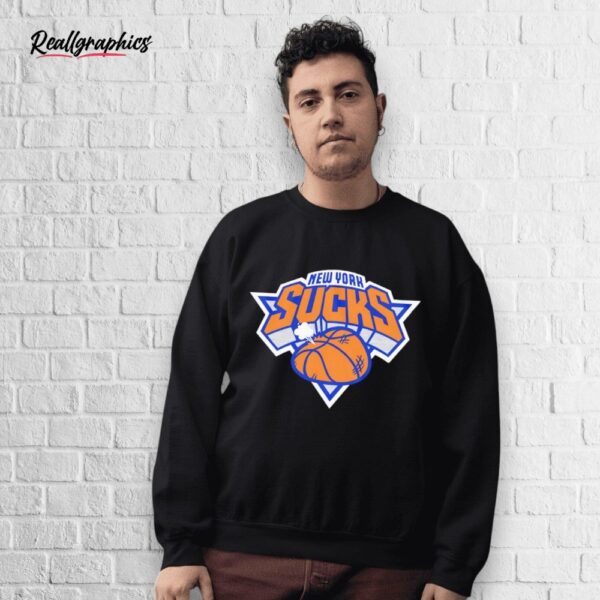 new york sucks basketball shirt