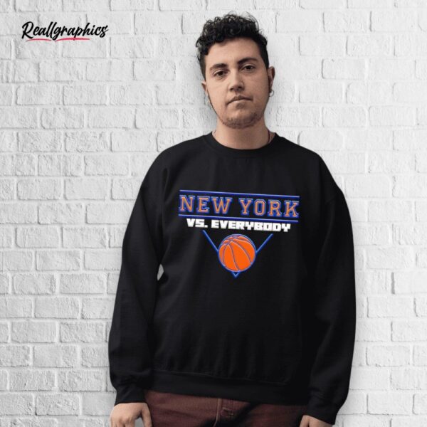 new york vs everybody basketball shirt