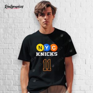 nyc knicks 11 brunson shirt