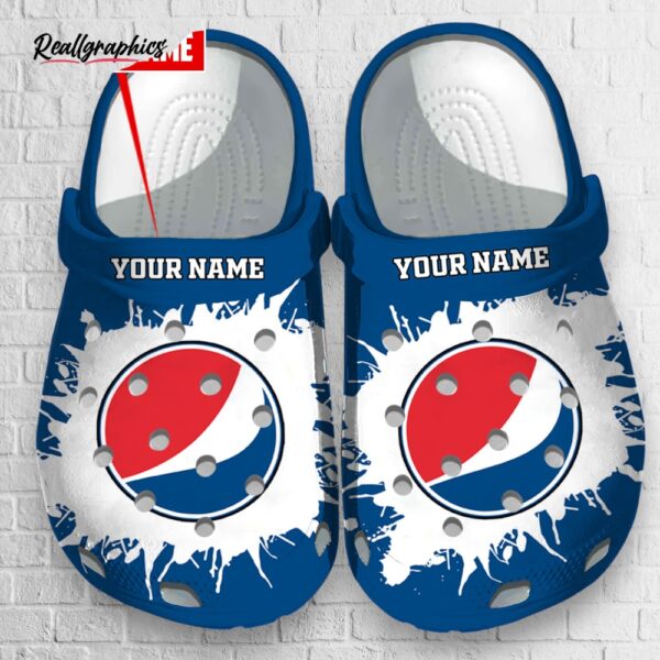 pepsi crocs 3d printed
