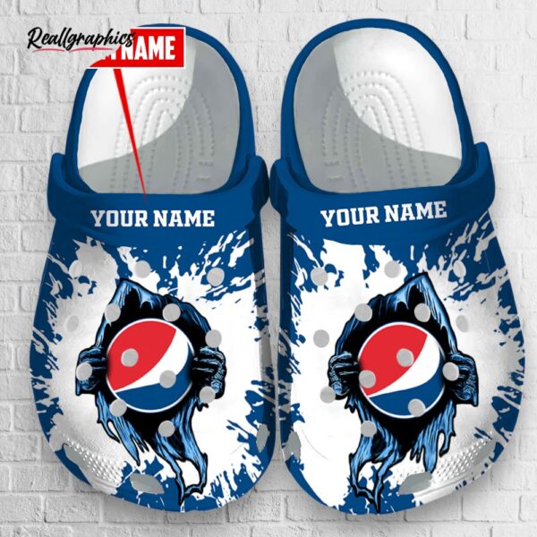 pepsi crocs clogs