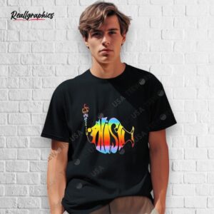 phish rainbow logo shirt