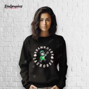 shamrocks lacrosse mascot shirt
