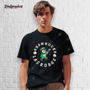 shamrocks lacrosse mascot shirt