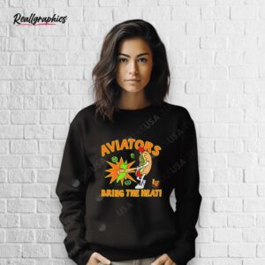 aviators bring the heat hotdog shirt