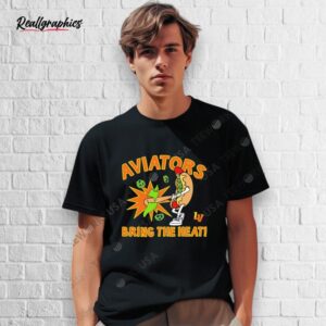 aviators bring the heat hotdog shirt