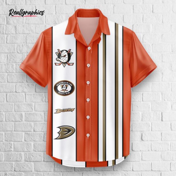 anaheim ducks hawaiian shirt classic, ducks gifts