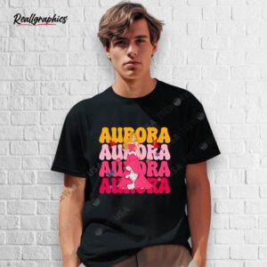 aurora repeat cartoon cute shirt
