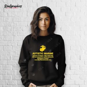 autistic marine shirt