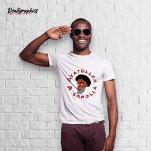 ayatollah assahola head shirt