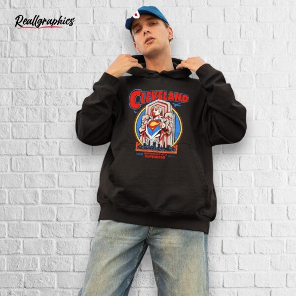 cleveland birthplace of a superhero shirt