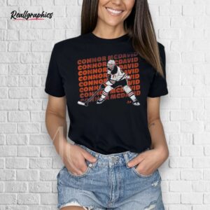 connor mcdavid name repeat shirt