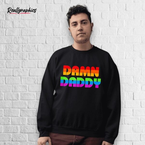 damn daddy lgbt pride shirt