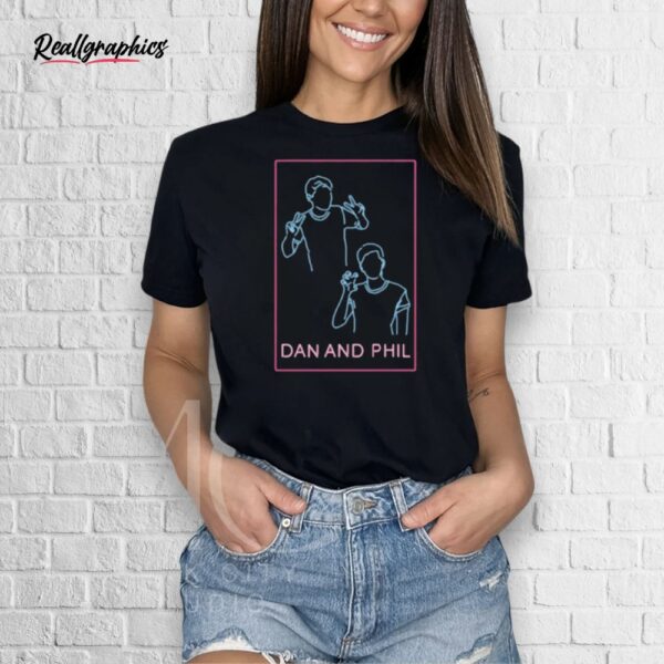 dan and phil neon shirt